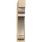 Ekena Millwork Olympic Block Rough Sawn Outlooker, Douglas Fir, 8"W x 38"D x 38"H OUT08X38X38OLY05RDF - alternate 3